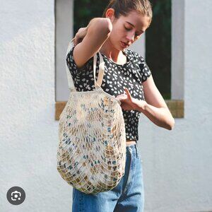 UNIQLO PAUL & JOE 2022 NET TOTE BAG